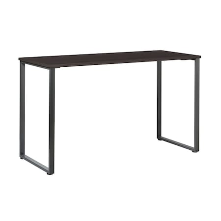 Hirsh Commercial Desks, 23.6 in D X 40.25 in H, 59 in W X Steel, Laminate, Black / Gray Elm 23956
